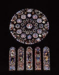 ｜ノートルダム大聖堂 (シャルトル)南袖廊のバラ窓