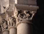｜サン・ピエール聖堂の身廊の柱頭「サムソンとデリラ」