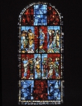｜サン＝ジュリアン大聖堂の身廊ステンドグラス「昇天」