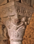 ｜セラボヌ小修道院のトリビューン第5柱の柱頭
