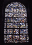 ｜カンタベリー大聖堂のクワイア北側廊ステンドグラス「聖書のエピソード」
