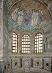 ｜サン・ヴィターレ聖堂の祭室「キリストと聖者たち」