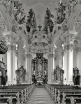ZIMMERMANN Johann Baptist & ZIMMERMANN Dominikus｜シュタインハウゼン巡礼教会の内部