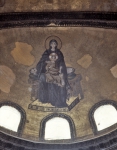 ｜アヤソフィア（ハギア・ソフィア大聖堂）のアプシス中央「聖母子像」