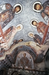 ｜聖母教会（ギョレメの岩窟教会）の穹窿に描かれたフレスコ