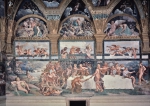 ROMANO Giulio｜パラッツォ・テのアモールとプシケの間の西壁「田園の饗宴」