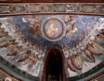 ｜アナーニ大聖堂のクリプタのフレスコ「黙示録の羊と黙示録の長老」