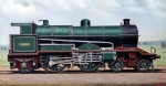 MOORE F.｜蒸気機関車4-4-2「デ・グレン・コンパウンド号」