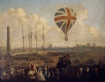 ｜1784年ロンドンに於いてルナルディによる第2回目の気球飛行