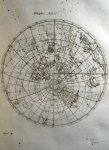 DIDEROT Denis & D’ALEMBERT Jean Le Rond｜天文学：南半球の天球図（百科全書より）