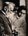 ｜サルバルサン発見後のエールリヒと秦佐八郎、1910年