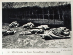｜東アフリカの睡眠病の犠牲者、1906年コッホのキャンプ前にて