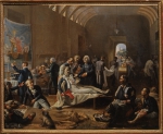VIGNERON Pierre Roch｜モンマルトルの野戦病院、1814年