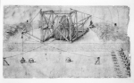 LEONARDO DA VINCI｜ダ・ヴィンチの自筆原稿「従来の運河開削機」